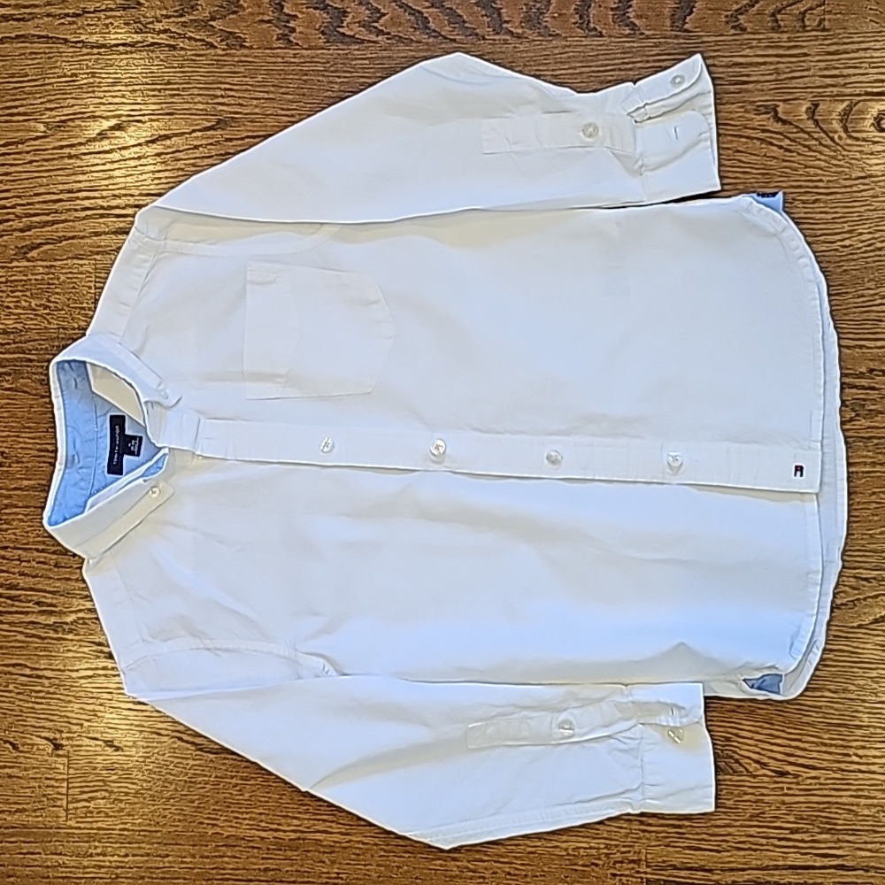 Tommy Hilfiger white oxford button down Youth M 8-10